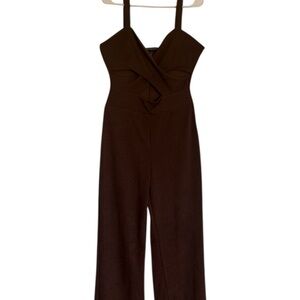Streetwear Society Dark Brown Jumpsuit
